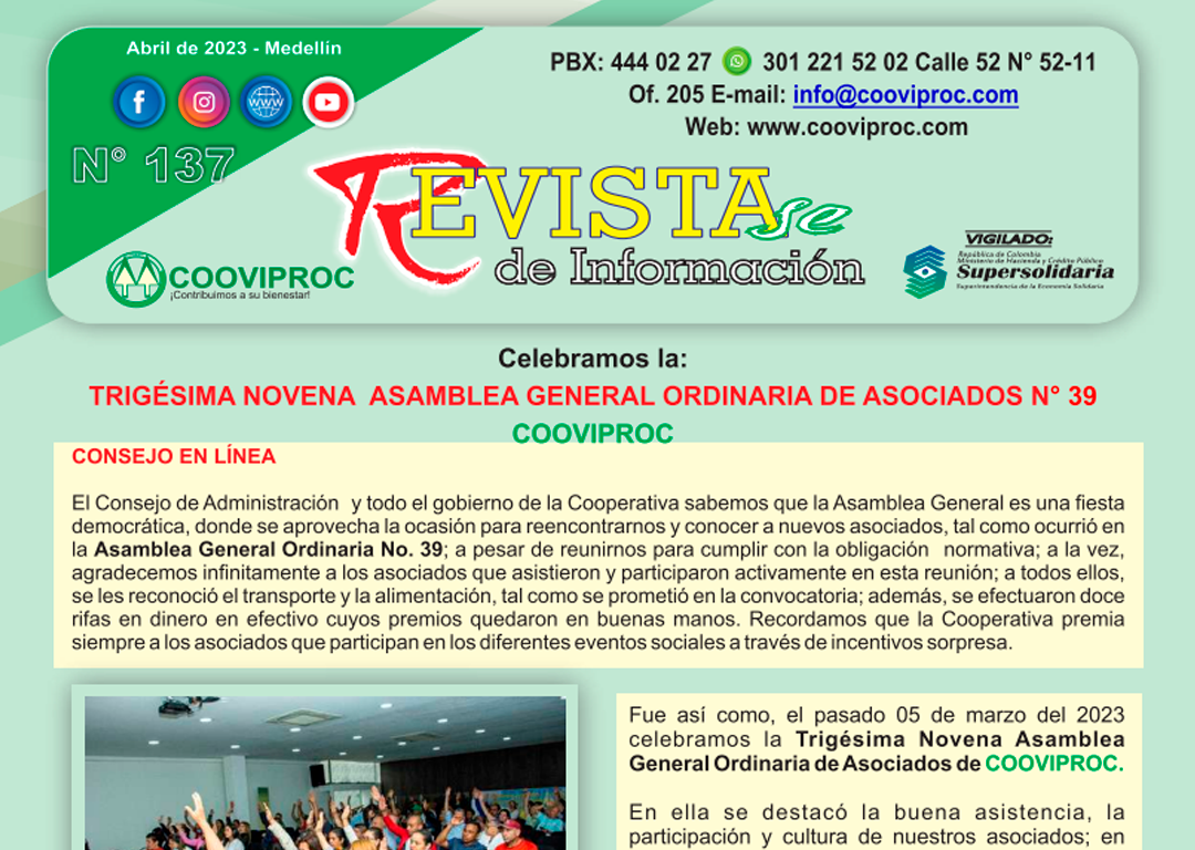 137 Revista de información